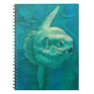 Carnet Sun Fish, Mola Mola Ocean Underwater Animaux Art