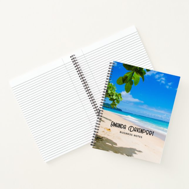 Carnet Sun Sand et Surf Tropical Beach (Intérieur)