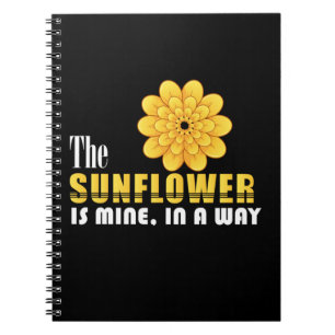 Carnet Sunflower Lover Le Tournesol Est À Moi