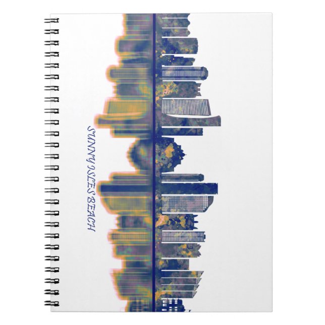 Carnet Sunny Isles Beach Skyline (Devant)