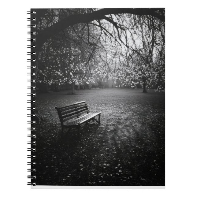 Carnet Sunrise de la banquette de fleurs de cerisi (Devant)