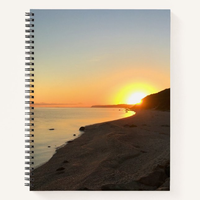 Carnet Sunrise Over Long Island Sound (Devant)