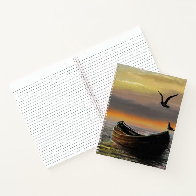 Carnet Sunset Boat (Intérieur)