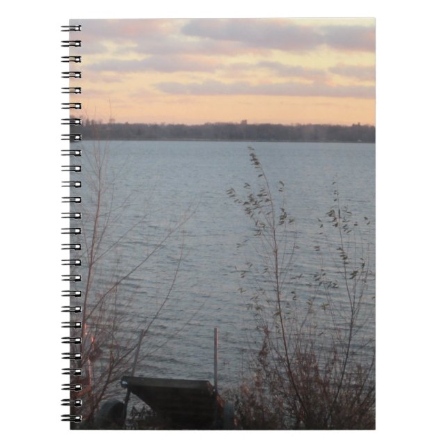 Carnet Sunset Lake Shore (Devant)