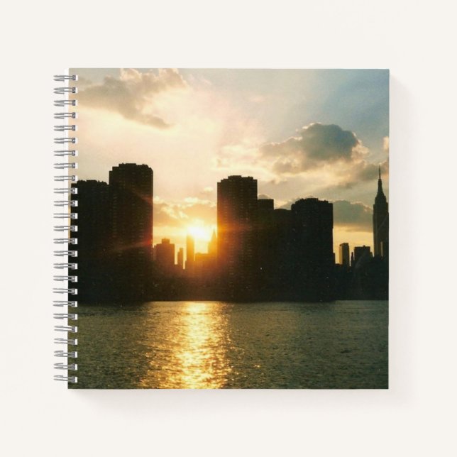 Carnet Sunset New York (Devant)