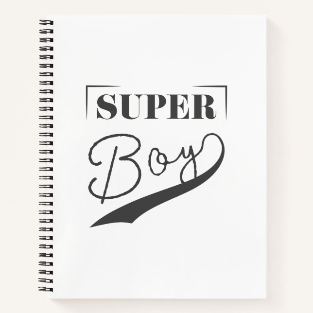 Carnet Super Boy (Devant)
