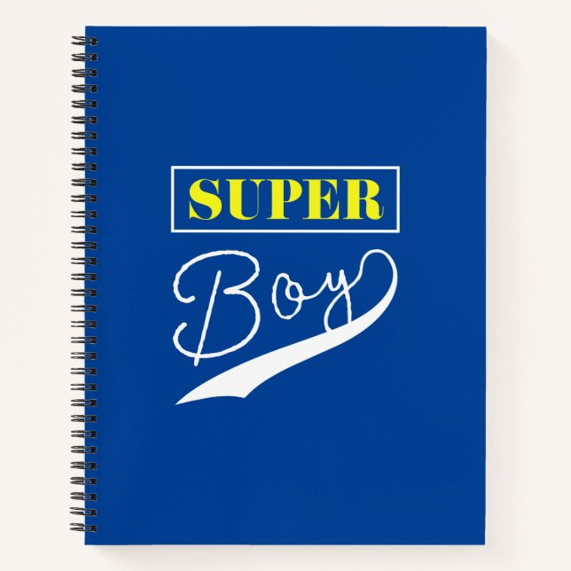 Carnet Super Boy (Devant)