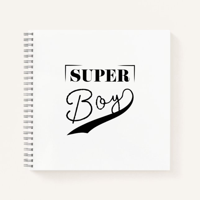 Carnet Super Boy (Devant)