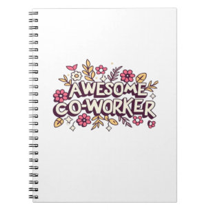Carnet Super Coworker, Cadeau Collègue, Meilleur Coworker