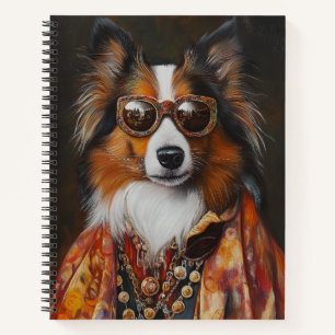 Carnet Super Fly Shetland Sheepdog Étagère