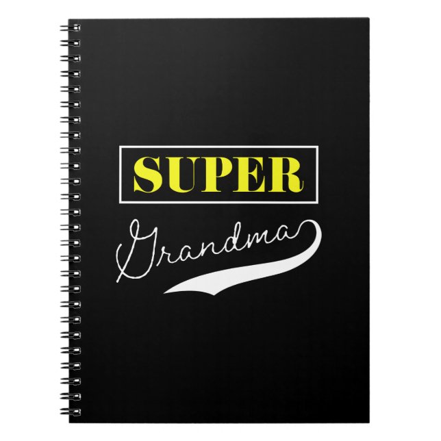 Carnet Super Grand-mère (Devant)