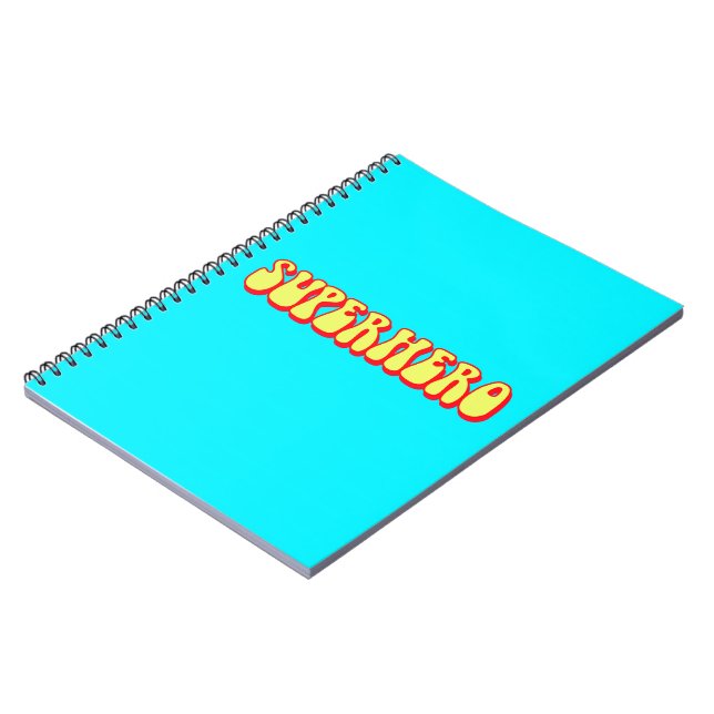 Carnet Super-héros Rétro (Côté gauche)
