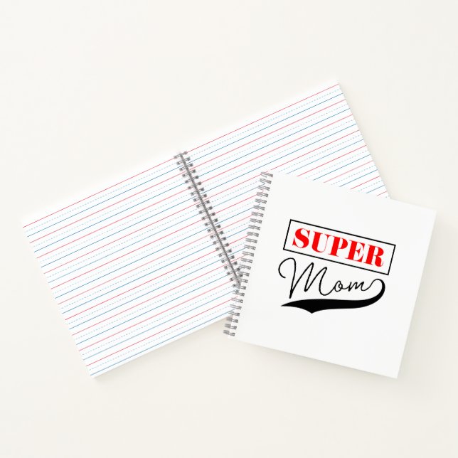 Carnet Super Maman (Intérieur)