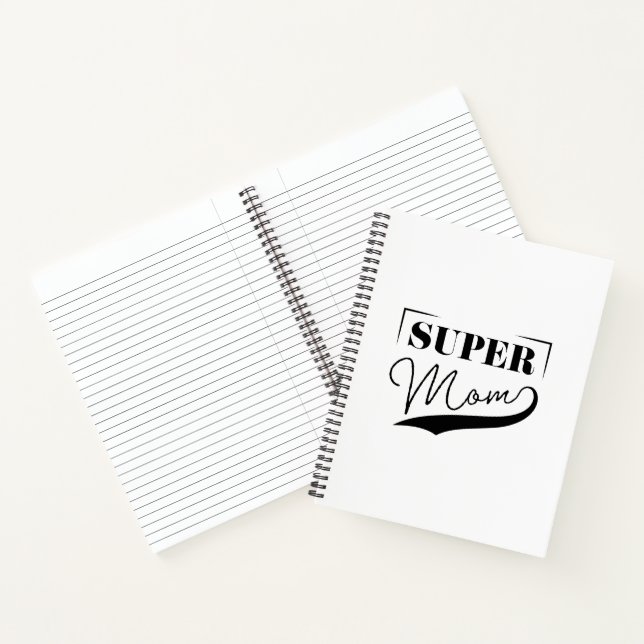 Carnet Super Maman (Intérieur)