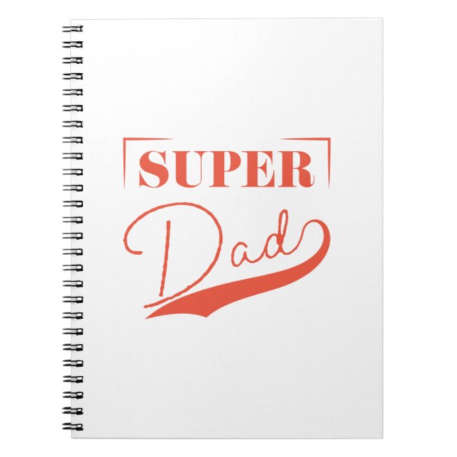 Carnet Super papa (Devant)