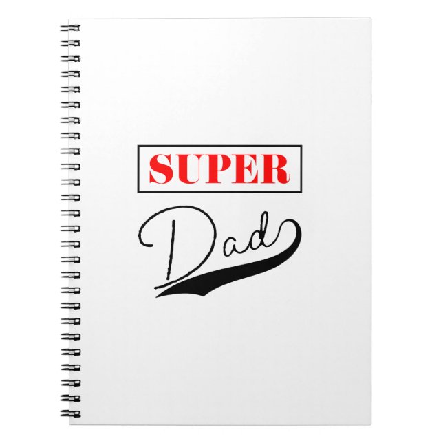 Carnet Super papa (Devant)