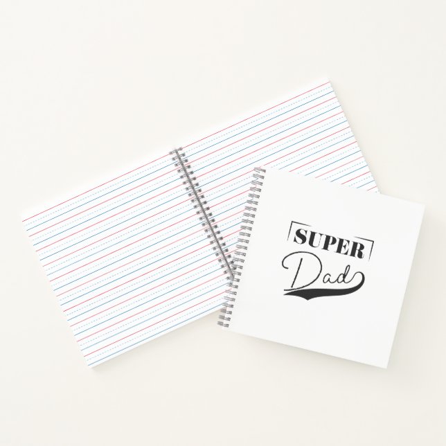 Carnet Super papa (Intérieur)