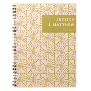 Carnet Super Retro Chartreuse Botanique Personnalisé Mari