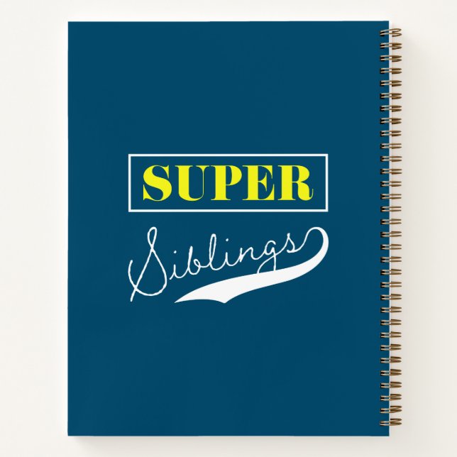Carnet Super sibling (Dos)
