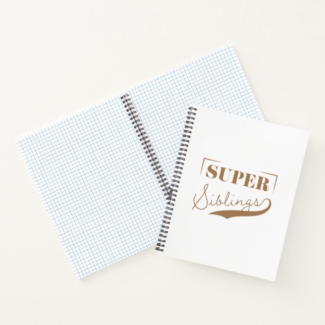 Carnet Super sibling (Intérieur)