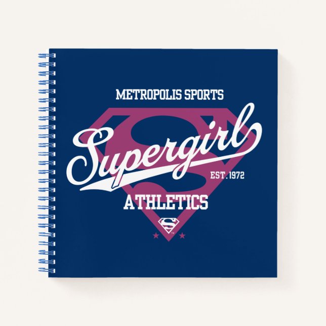 Carnet Supergirl Metropolis Sports Athletics Graphic (Devant)