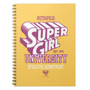 Carnet Supergirl Metropolis University Athletics Départem