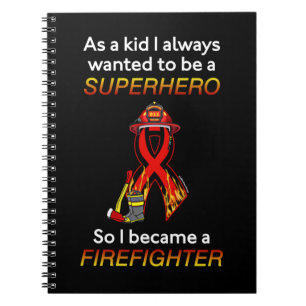 Carnet SUPERHERO...Pompier