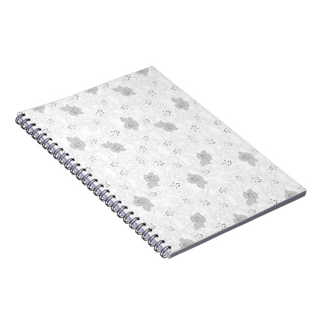 Carnet Superposition de grille transparente – Texture PNG (Côté Droit)