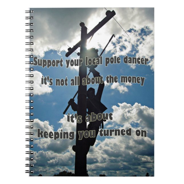 Carnet Support your Lineman (Devant)