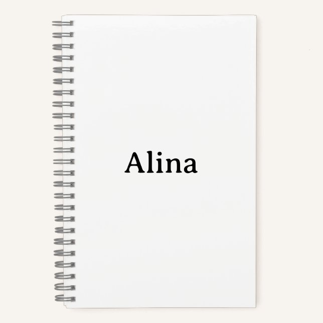 Carnet supprimer le texte et ajouter votre propre concept (Recto)