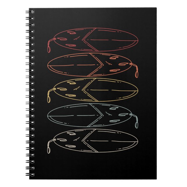 Carnet Surboard vintage (Devant)
