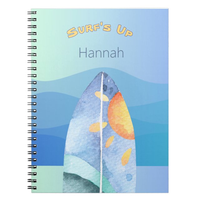 Carnet Surf amusant (Devant)