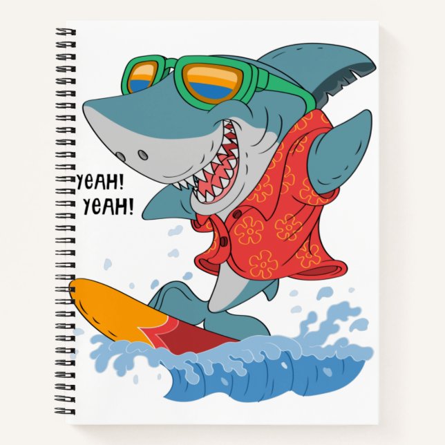 Carnet surf des requins (Devant)