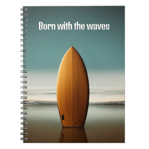 Carnet Surf Hors Pont Avec Citation Surfer