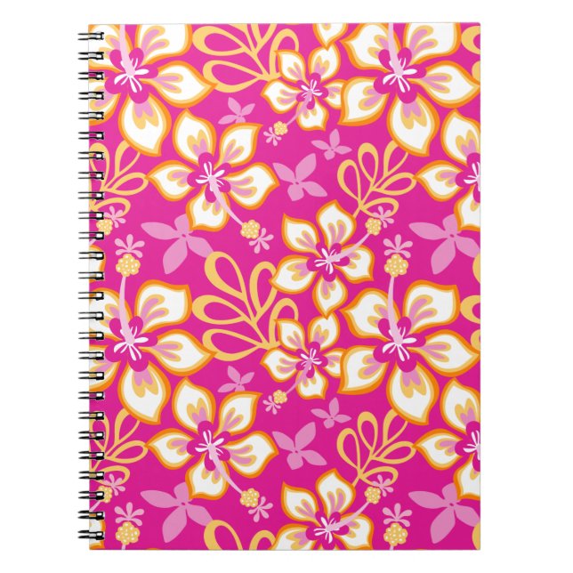 Carnet Surf JUNGLE (COMBO ROSE CHAUDE) (Devant)