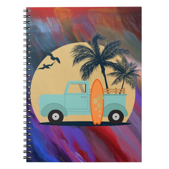 Carnet Surf Retro (Devant)