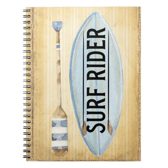 Carnet Surf Rider (Devant)