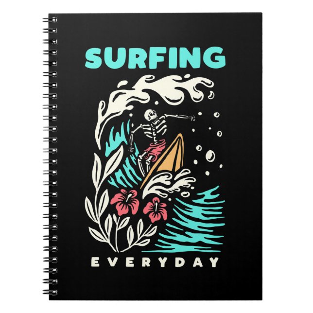 Carnet Surf tous les jours (Devant)