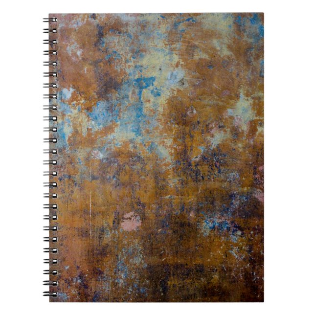 Carnet Surface en bois Brown et rose (Devant)