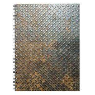 Carnet Surface métallique, arrière - plan de texture réfl