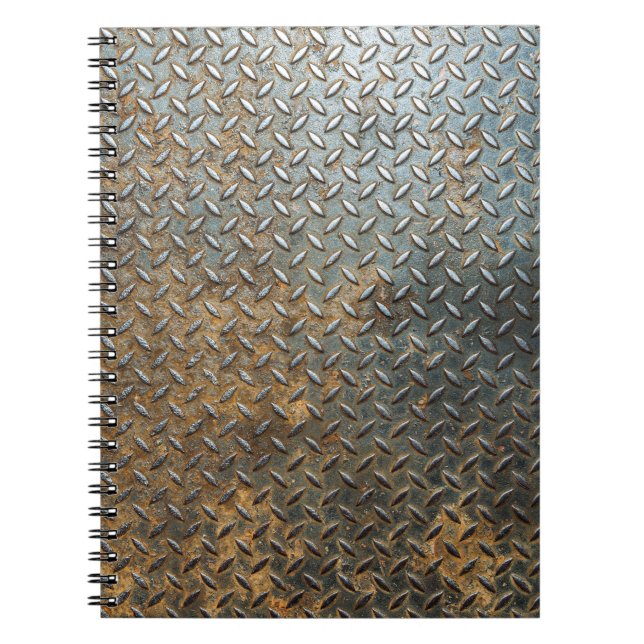 Carnet Surface métallique, arrière - plan de texture réfl (Devant)