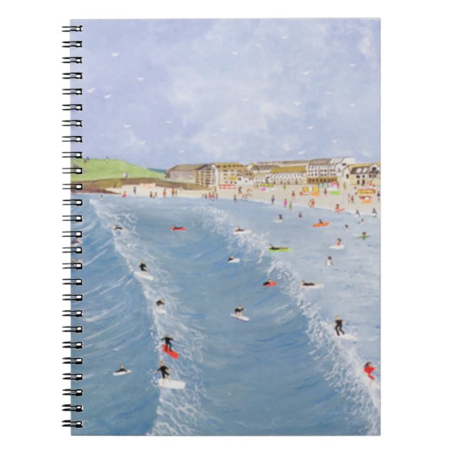 Carnet Surfer chez Porthmeor (Devant)