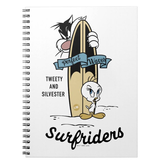 Carnet Surfrigo TWEETY™ et SYLVESTER™ (Devant)