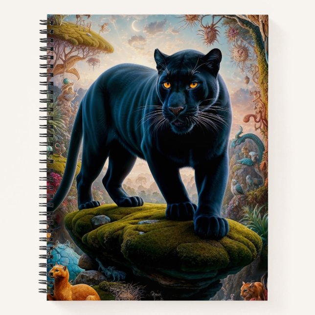 Carnet Surreal Panther Safari (Devant)