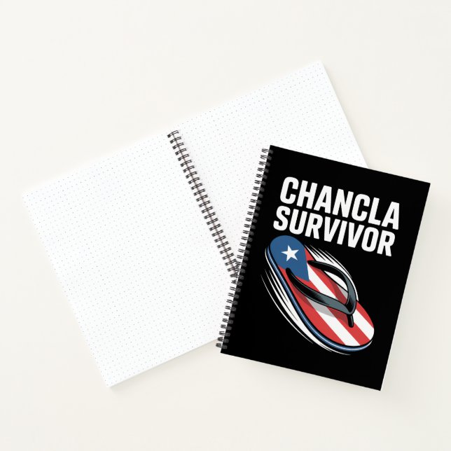 Carnet Survivant de la chancla Blague espagnole drôle (Intérieur)