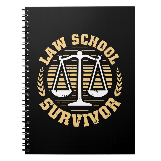 Carnet Survivant de l'école de droit (Devant)