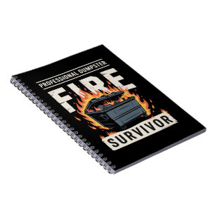 Carnet Survivant professionnel de l'incendie de la poubel