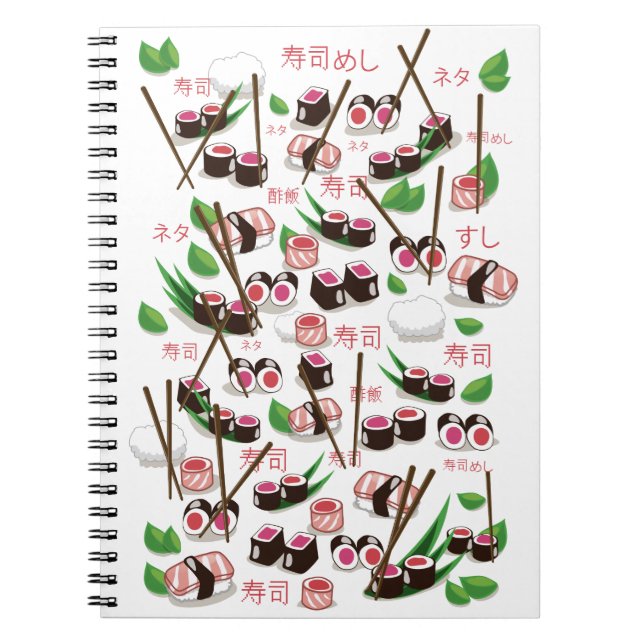 Carnet Sushi (Devant)