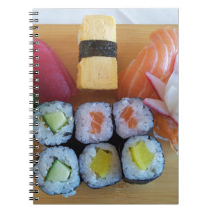 Carnet Sushi Asie Poisson Riz Nourriture