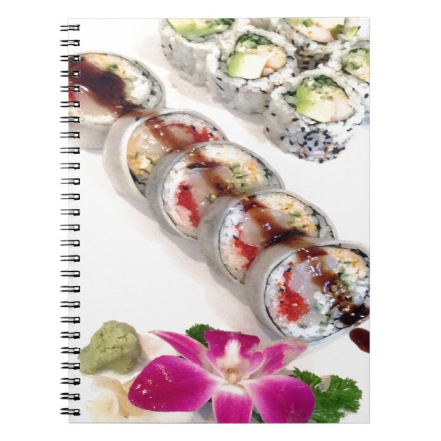 Carnet Sushi California Rolls (Devant)